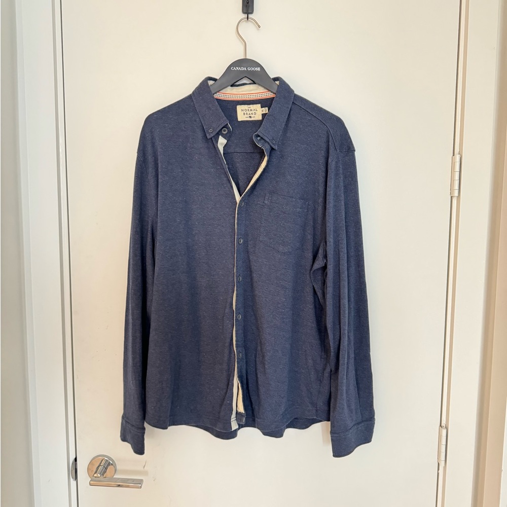 Men’s normal brand puremeso button down shirt XL
